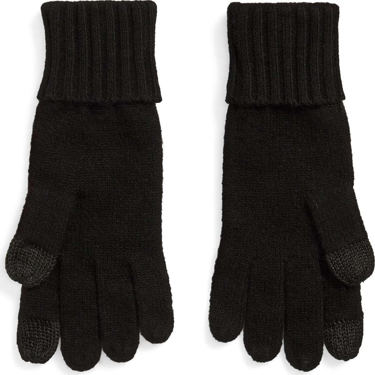 Lauren Ralph Lauren Prstové rukavice černá