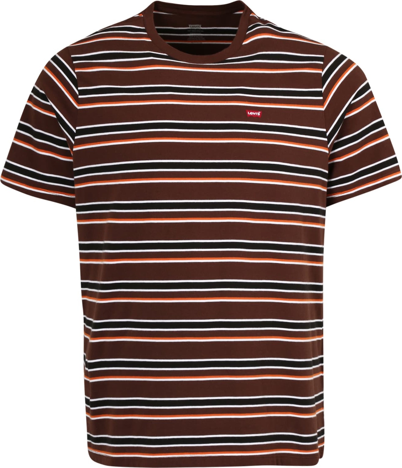 Levi's® Big & Tall Tričko čokoládová / oranžová / černá / bílá