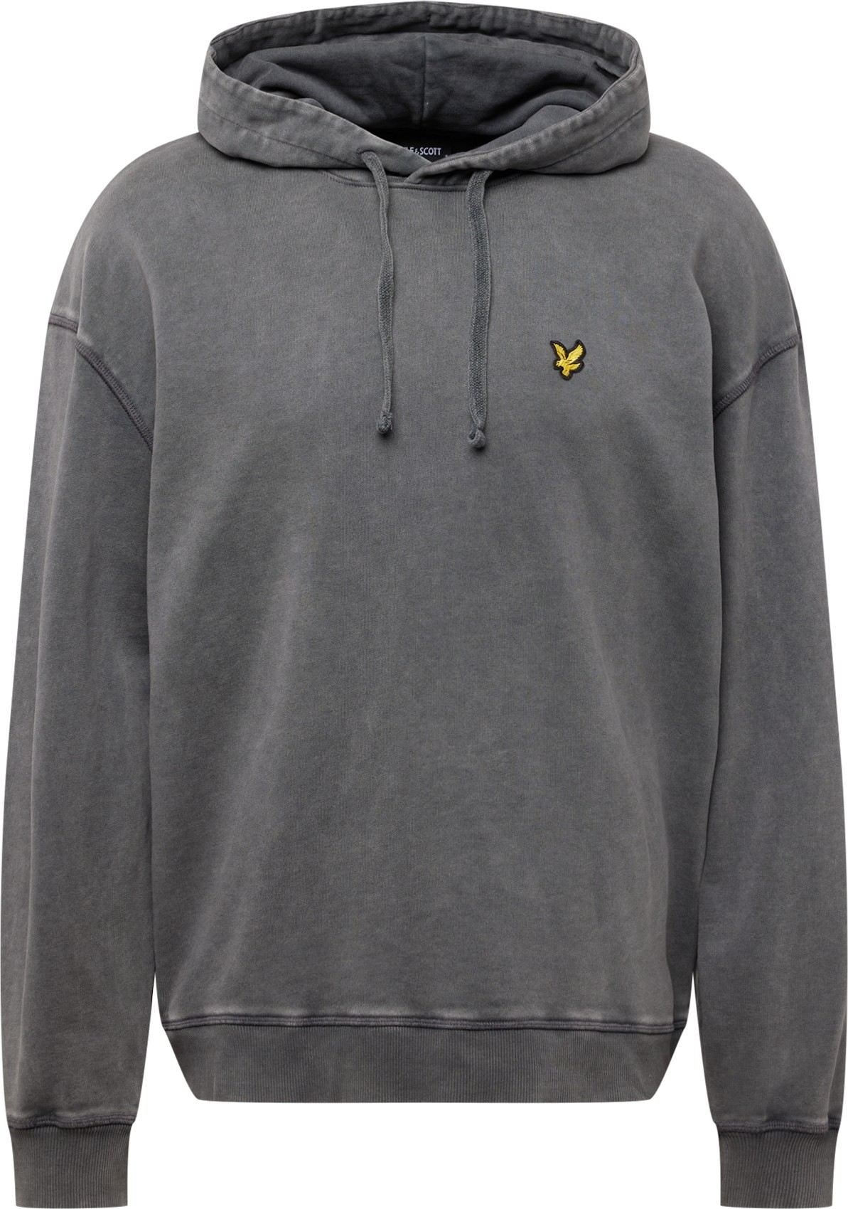 Lyle & Scott Mikina žlutá / tmavě šedá / černá