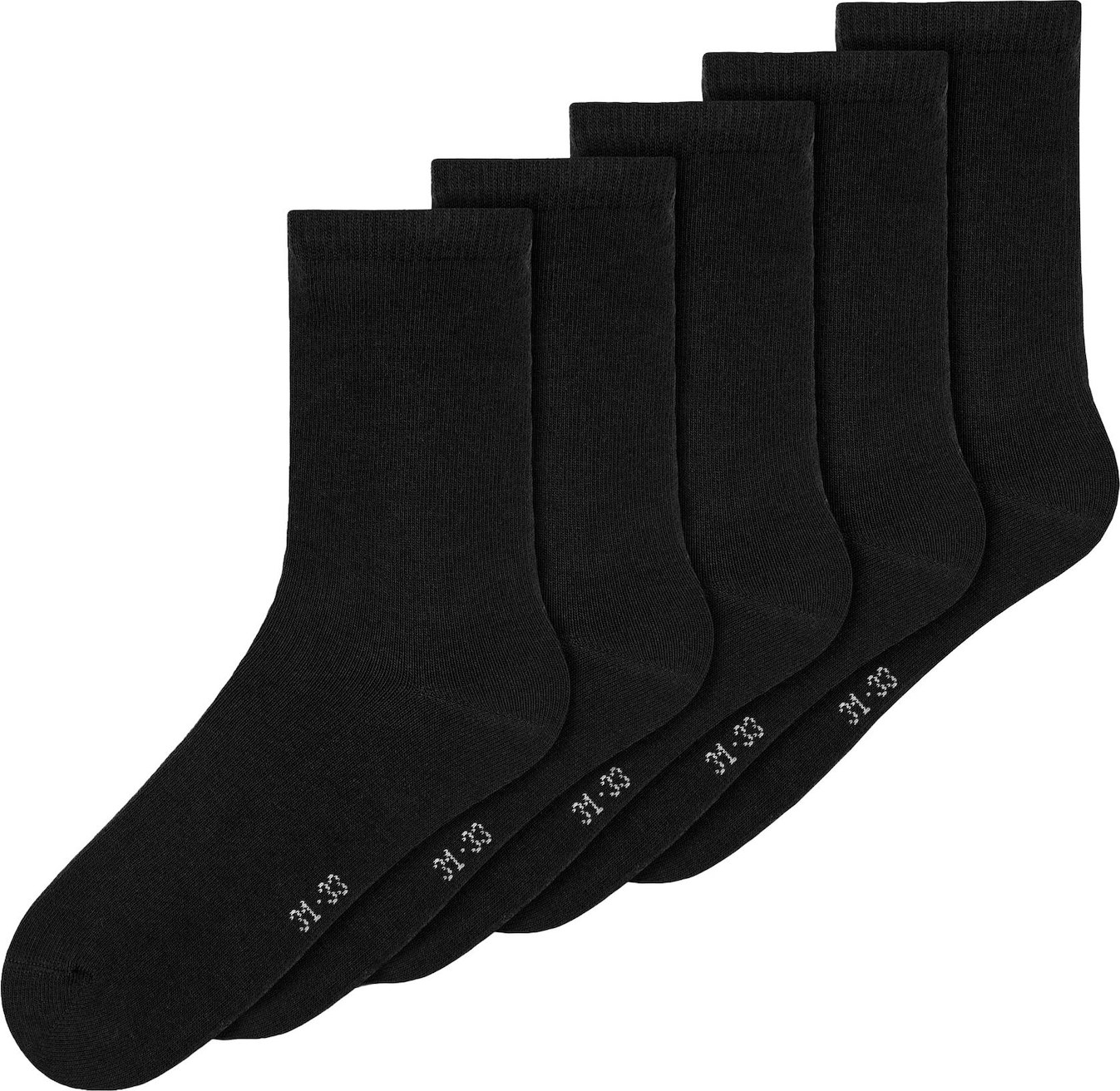 NAME IT Ponožky černá / bílá