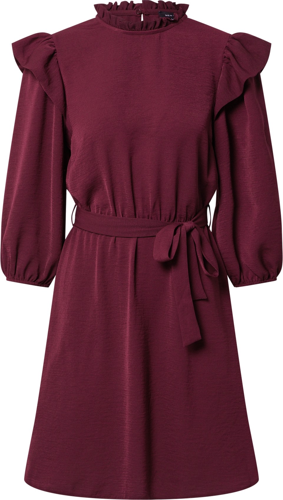 NEW LOOK Košilové šaty 'JANE' burgundská červeň