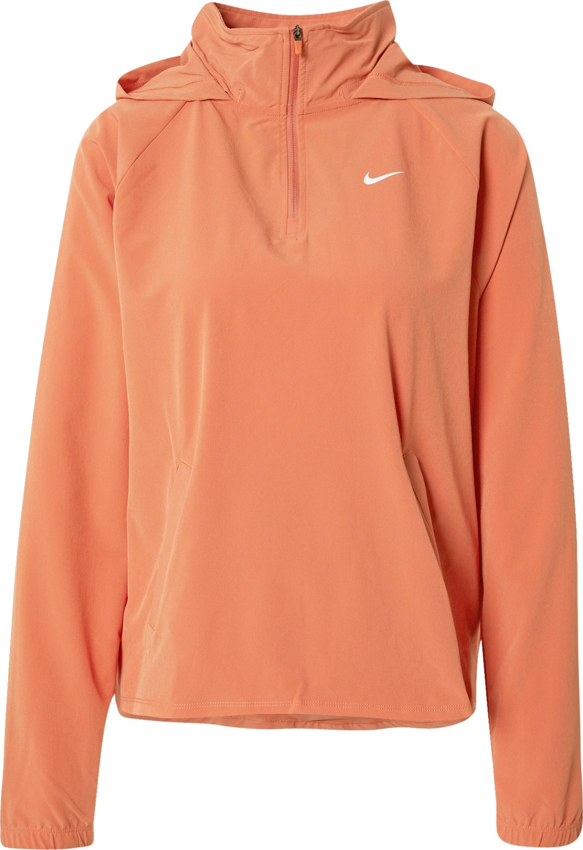NIKE Sportovní bunda oranžová / bílá