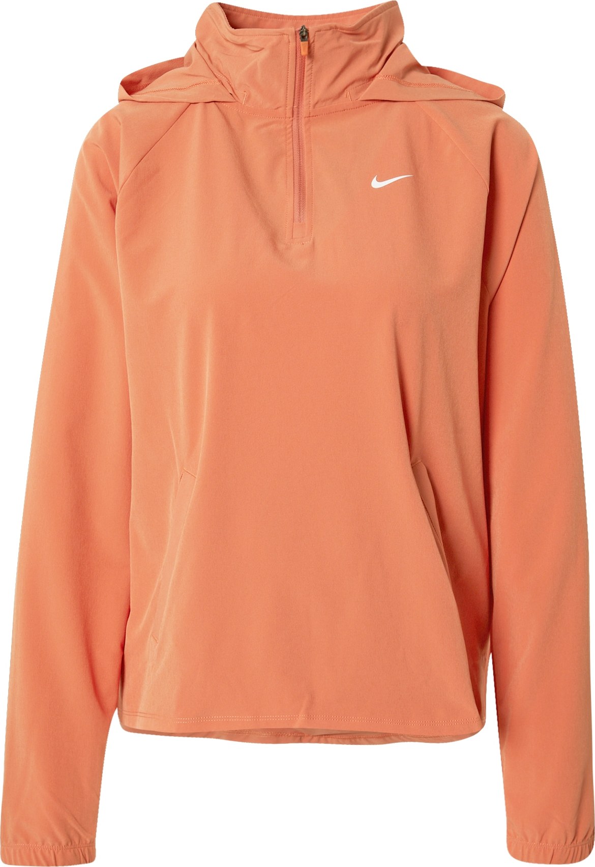 NIKE Sportovní bunda oranžová / bílá