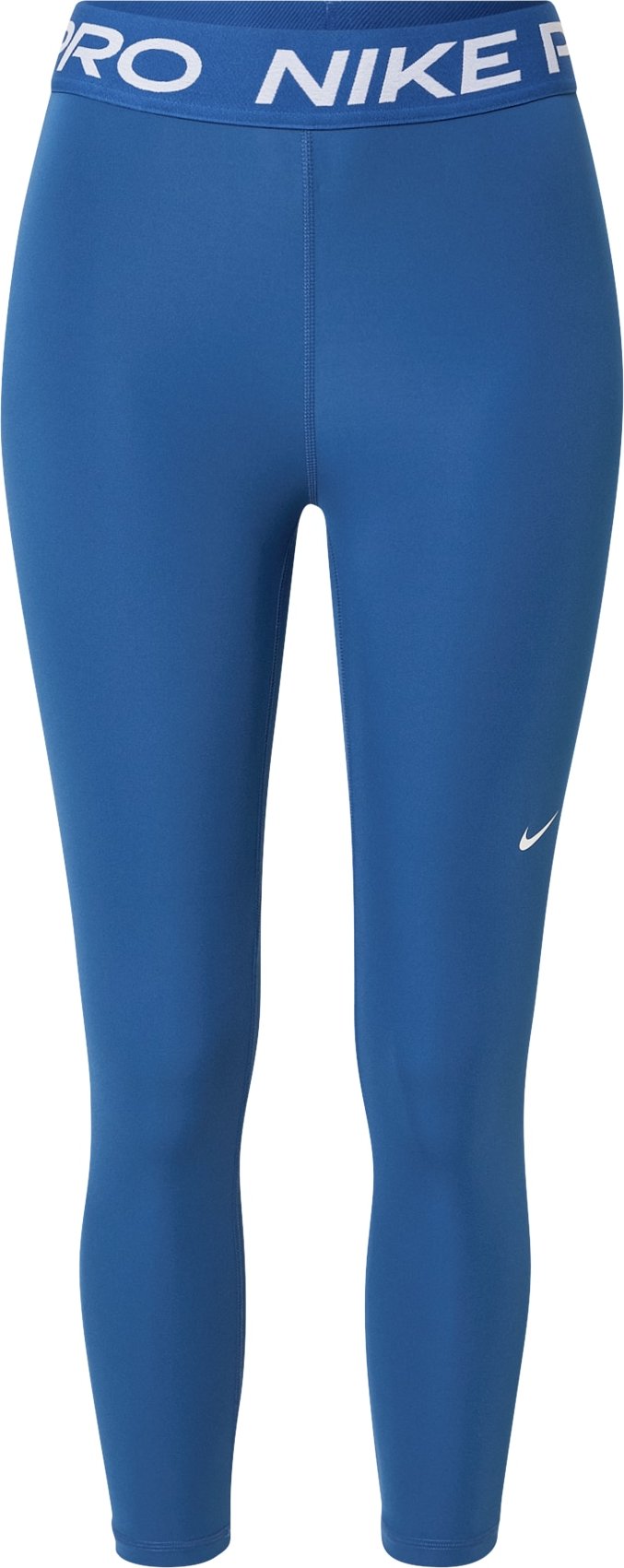 NIKE Sportovní kalhoty kobaltová modř / bílá