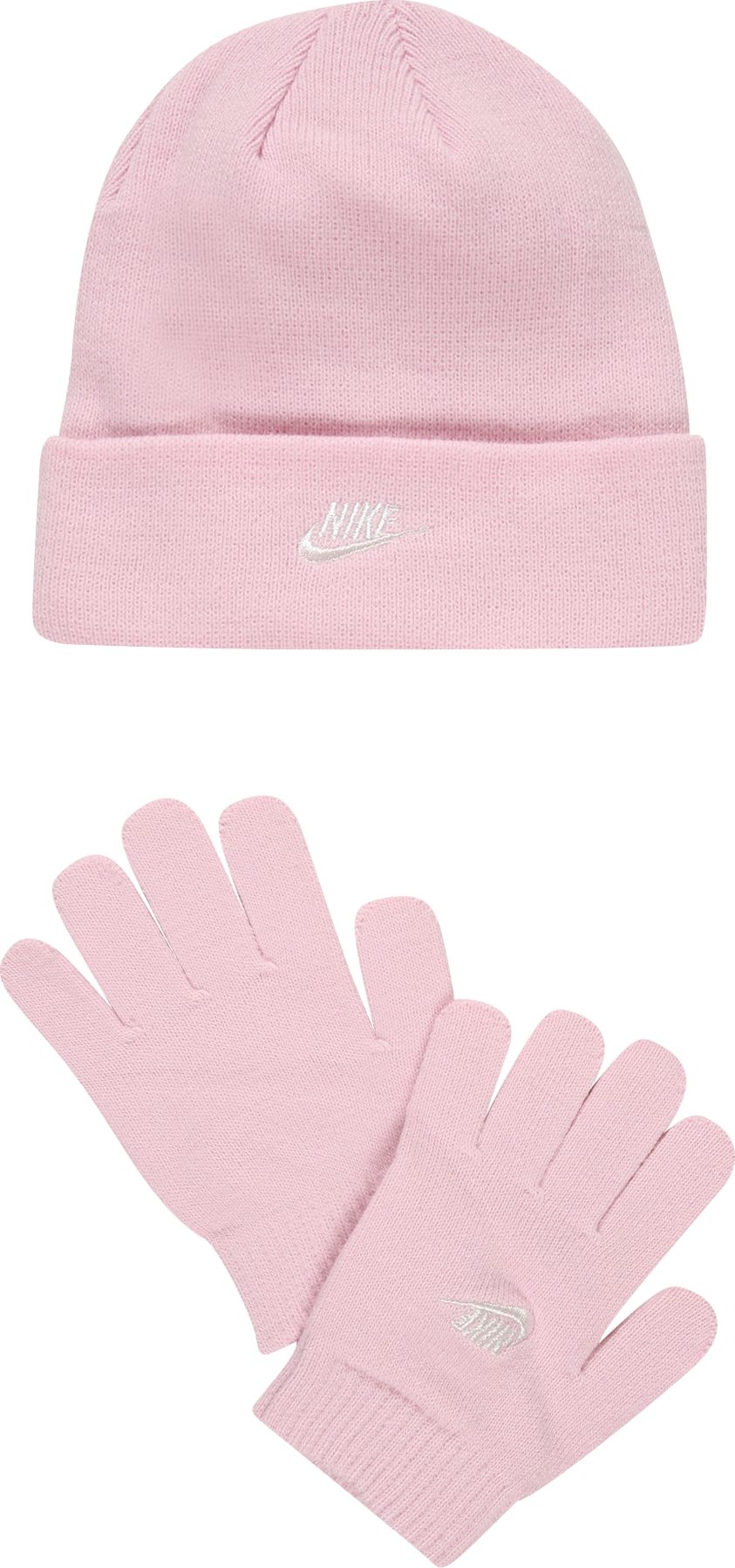 Nike Sportswear Čepice světle růžová / bílá