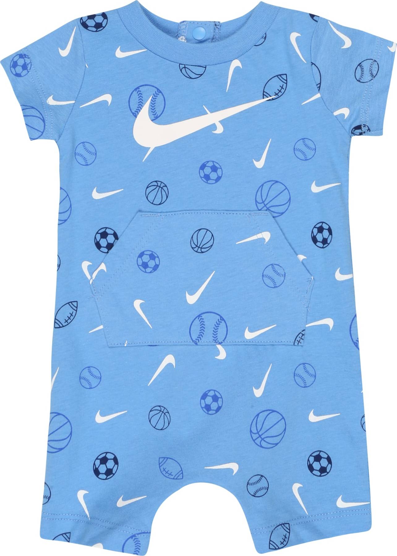 Nike Sportswear Overal modrá / námořnická modř / světlemodrá / bílá