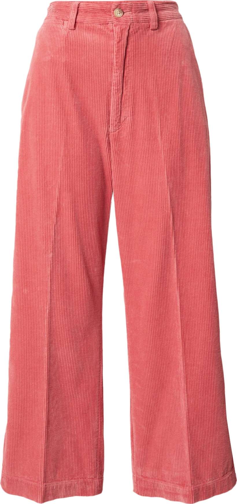 Polo Ralph Lauren Kalhoty s puky starorůžová