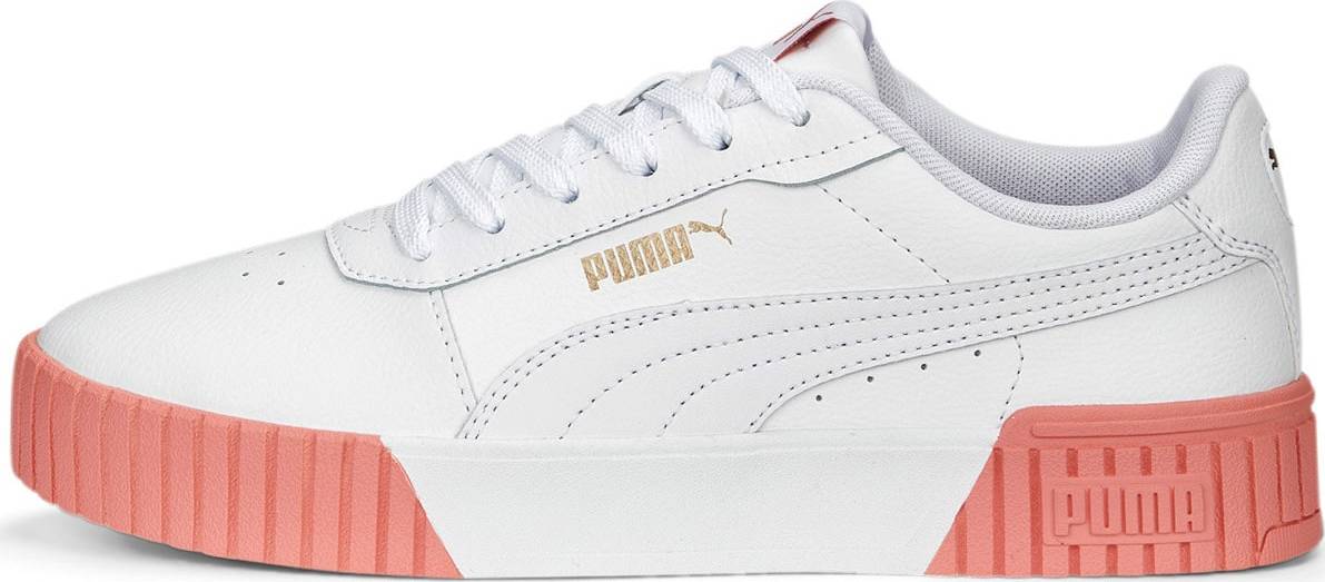 PUMA Sportovní boty 'Carina 2.0' zlatě žlutá / bílá