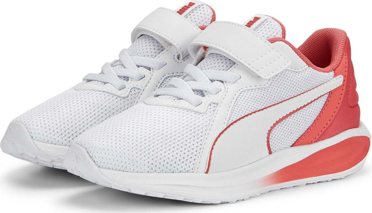 PUMA Sportovní boty 'Twitch Runner Twist' červená / bílá