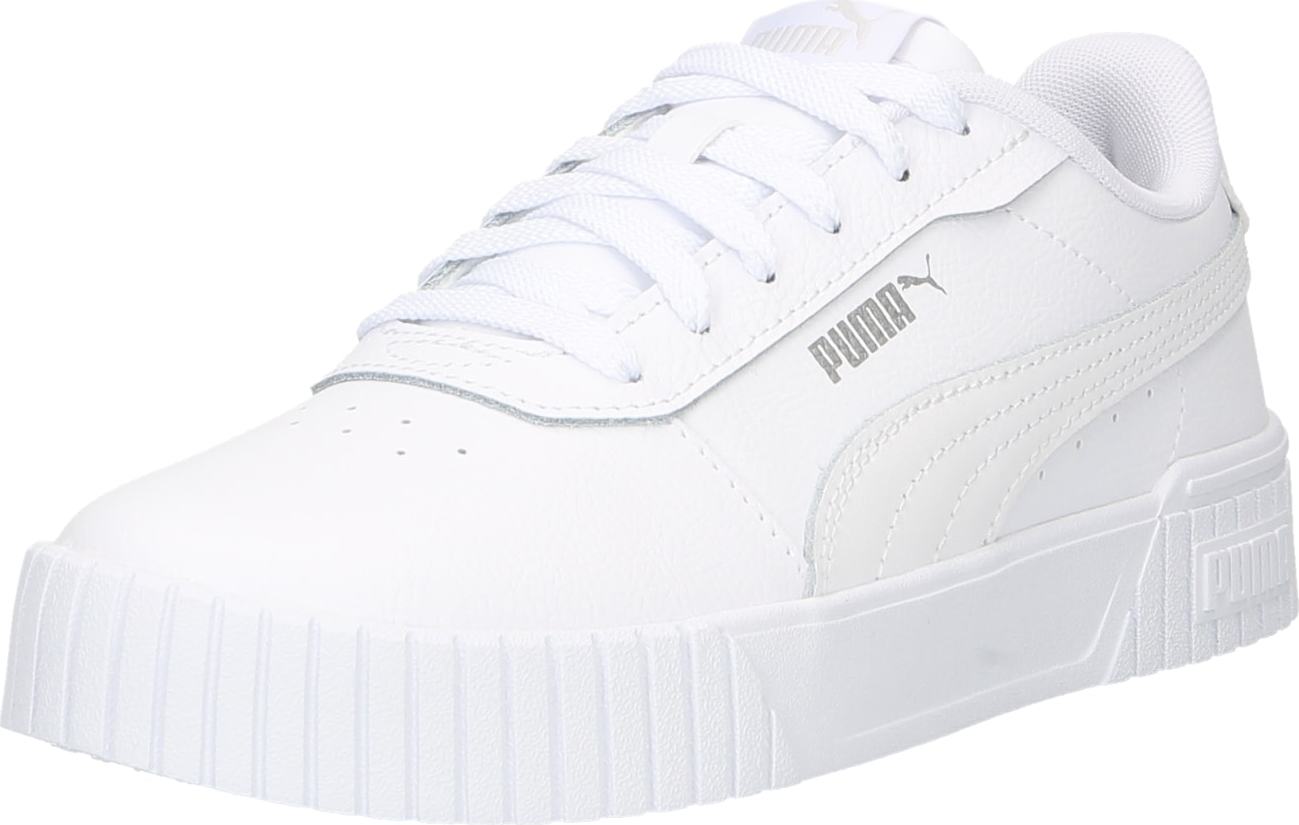 PUMA Sportovní boty 'Carina 2.0' šedá / bílá