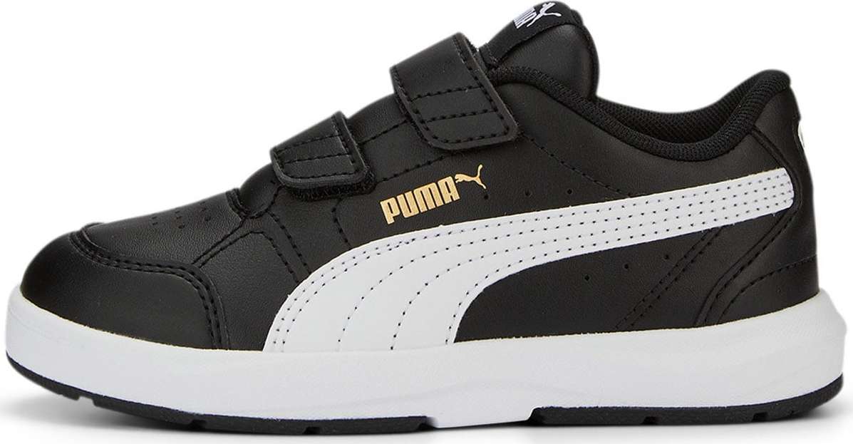 PUMA Tenisky 'Evolve Court' zlatá / černá / bílá