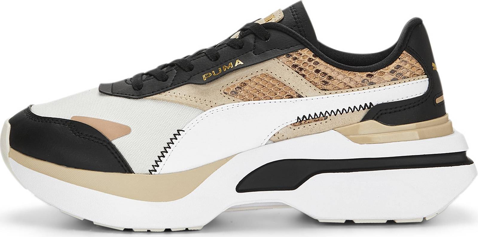 PUMA Tenisky 'Rider PRM Wns' velbloudí / hnědá / černá / bílá