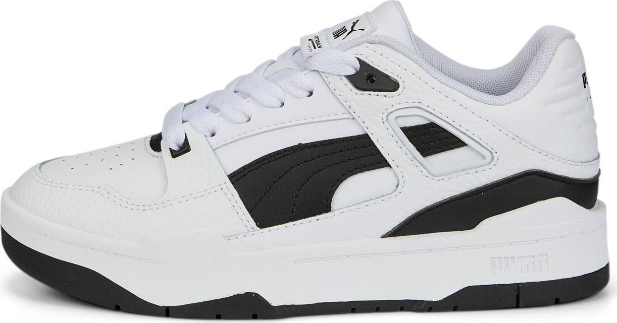 PUMA Sportovní boty 'Slipstream' černá / bílá