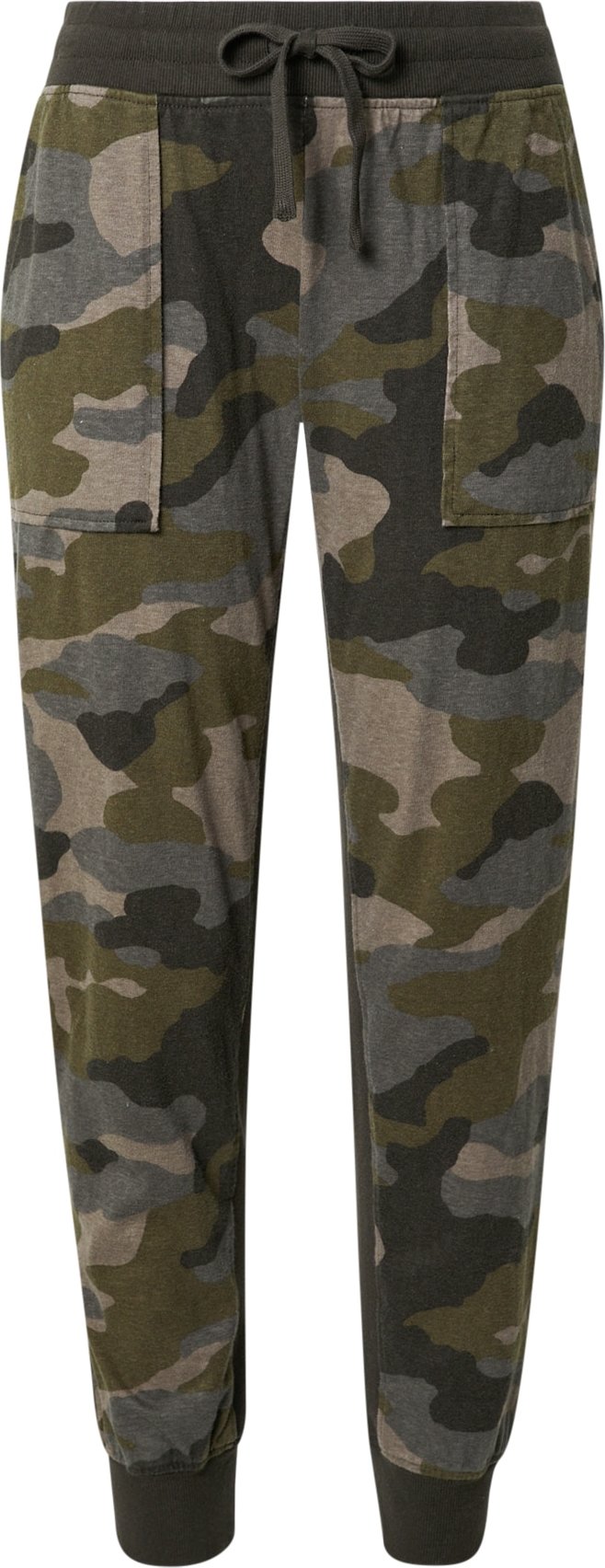 River Island Kalhoty béžový melír / šedý melír / khaki / tmavě zelená