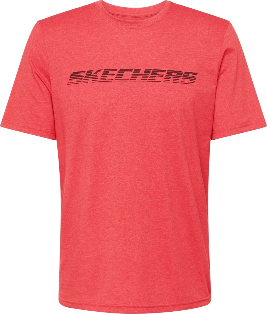 Skechers Performance Funkční tričko 'MOTION' grenadina / černá
