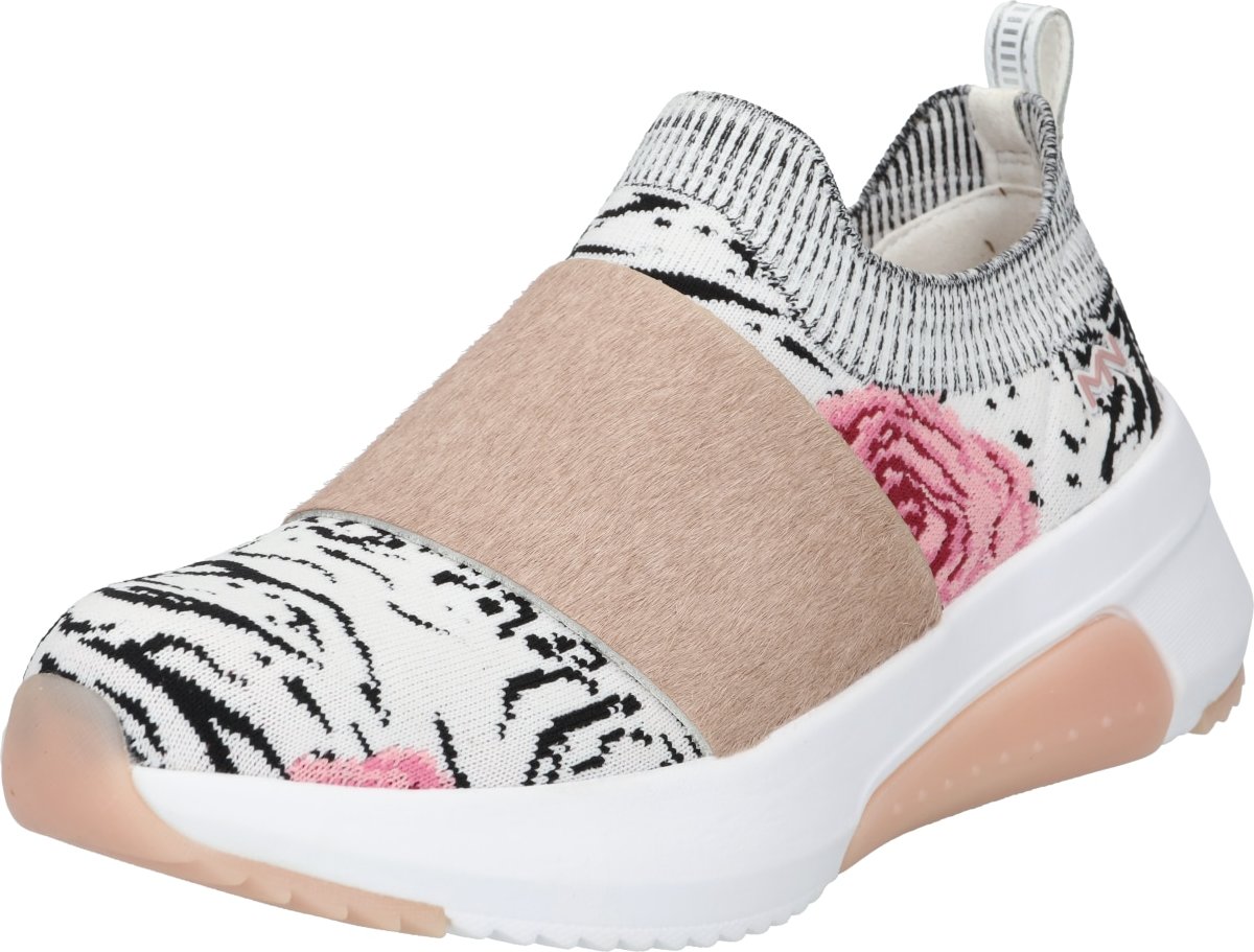 SKECHERS Slip on boty 'MODERN JOGGER 2.0 - SANCTUARY' velbloudí / pink / černá / bílá