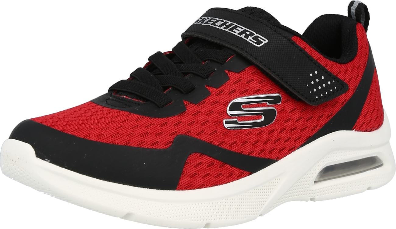 SKECHERS Tenisky 'MICROSPEC MAX' červená / černá