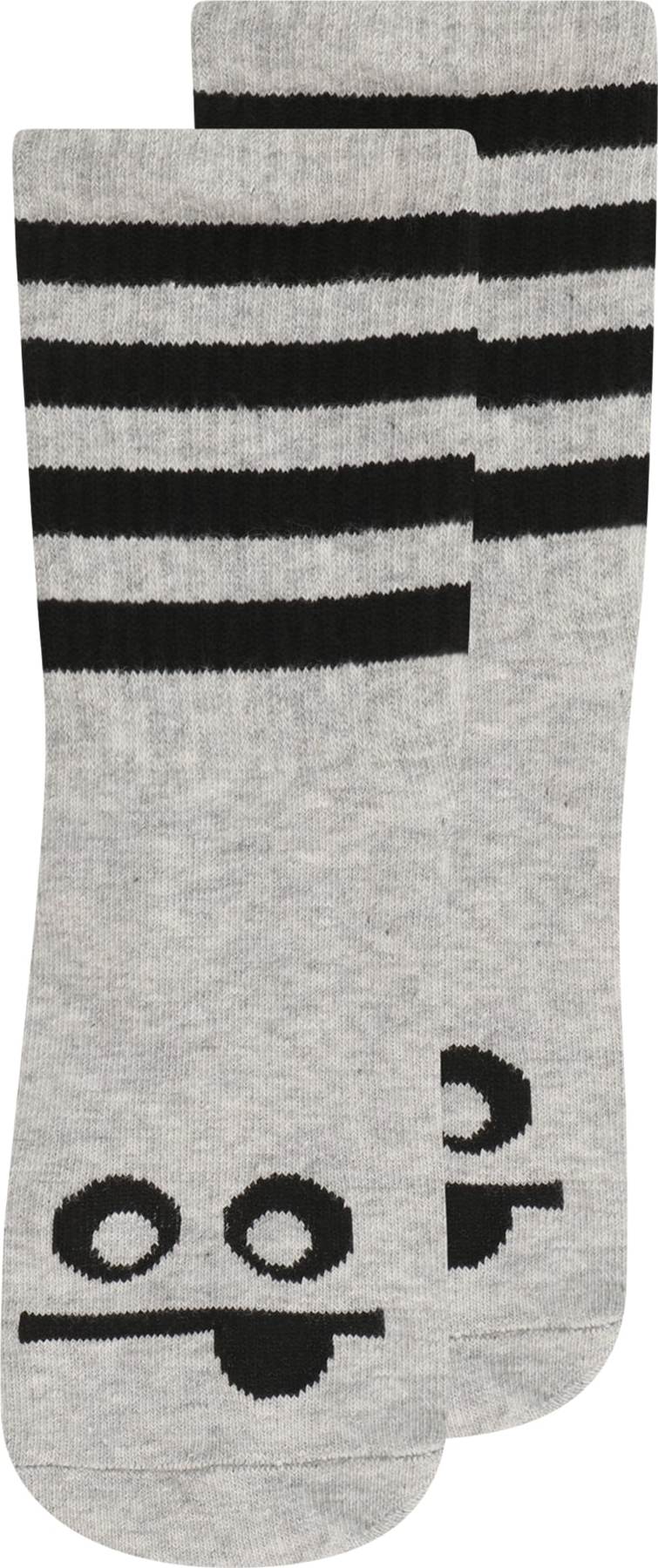 SOMETIME SOON Ponožky 'TOMMY' šedý melír / černá