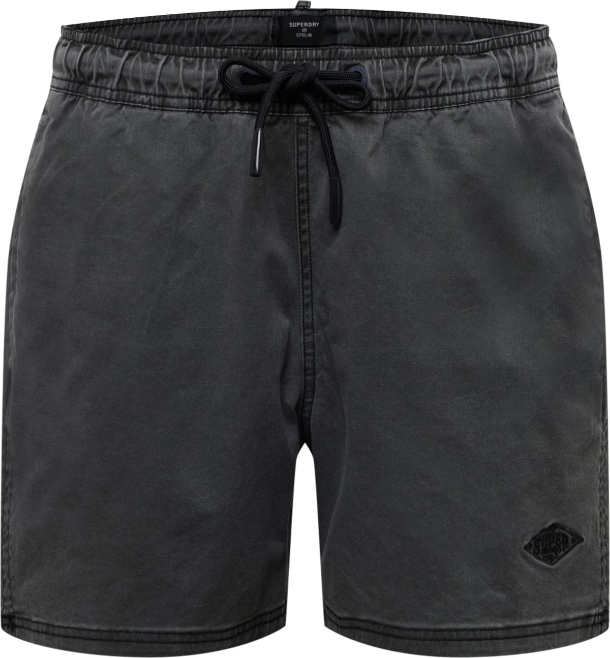 Superdry Kalhoty antracitová
