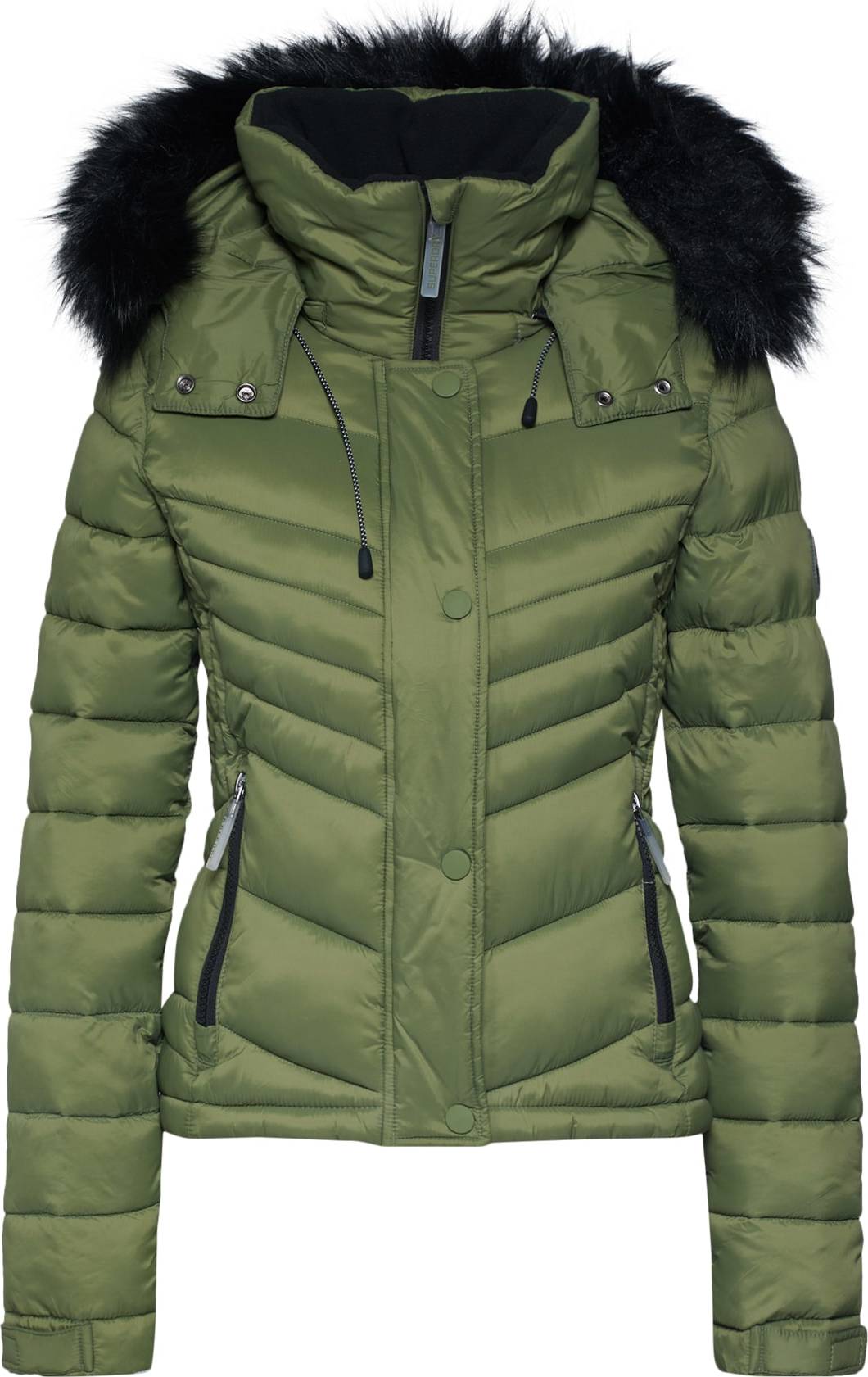 Superdry Zimní bunda 'Fuji' olivová