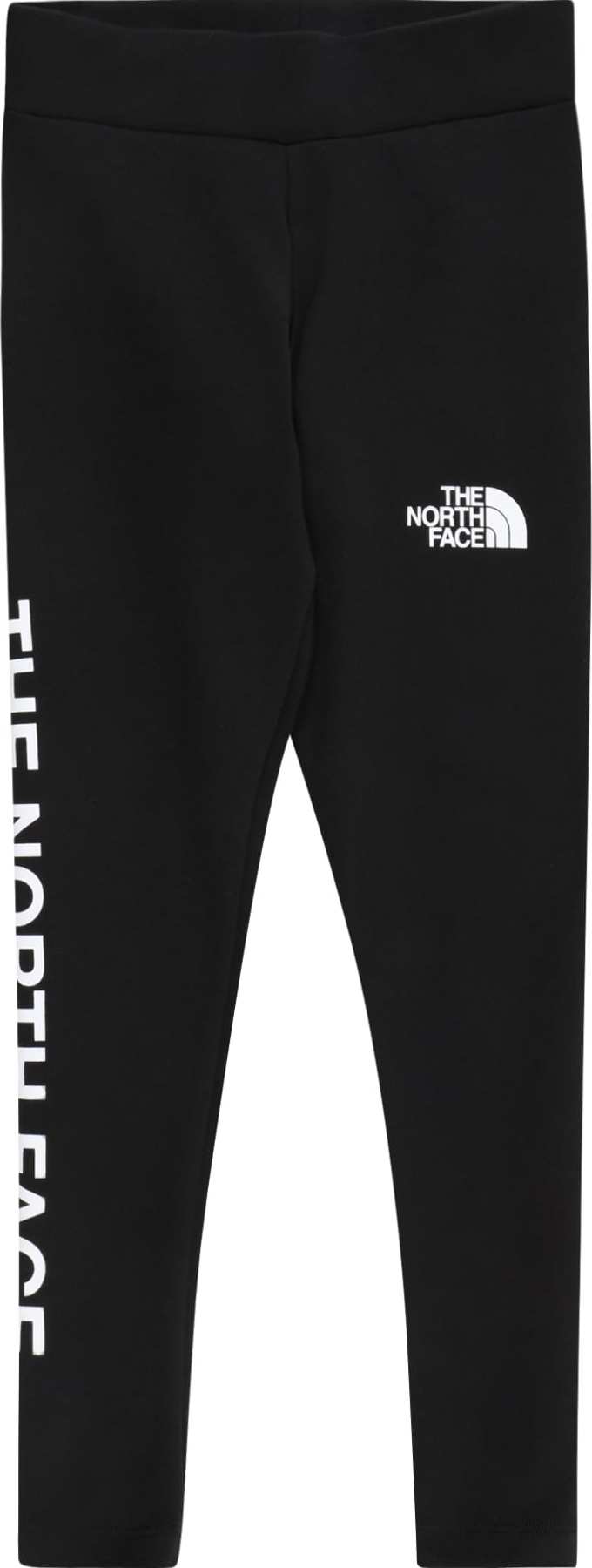 THE NORTH FACE Sportovní kalhoty černá / bílá
