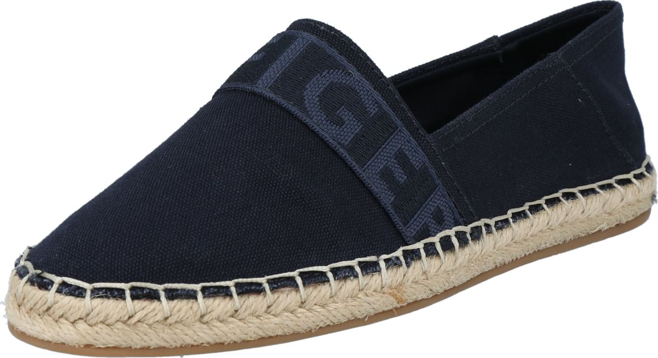 TOMMY HILFIGER Espadrilky námořnická modř