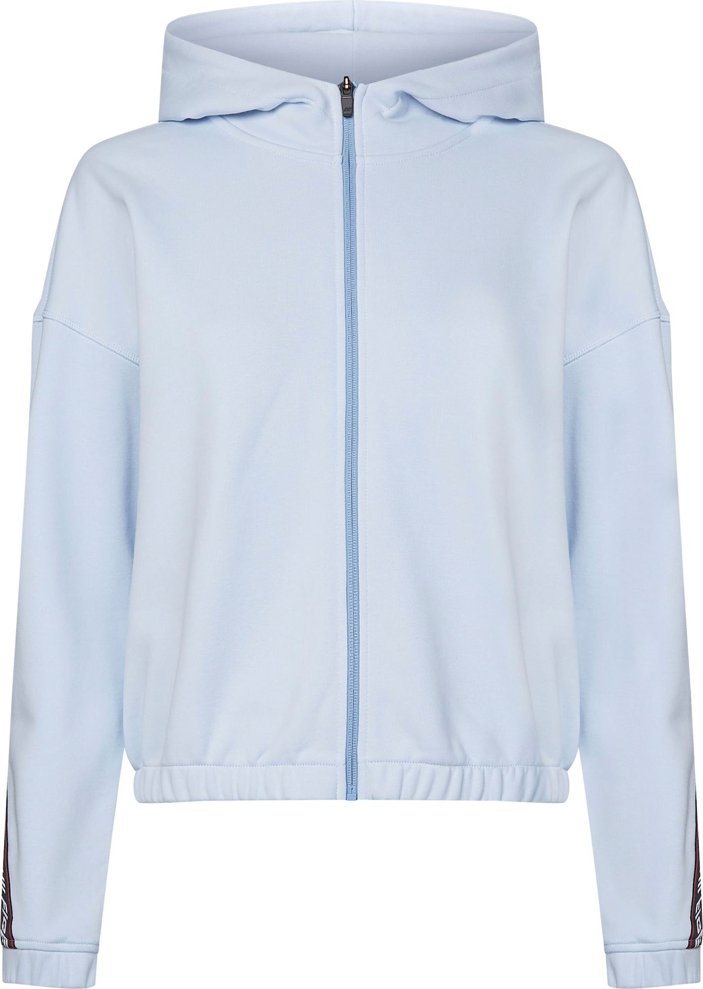 TOMMY HILFIGER Mikina modrá / červená / černá