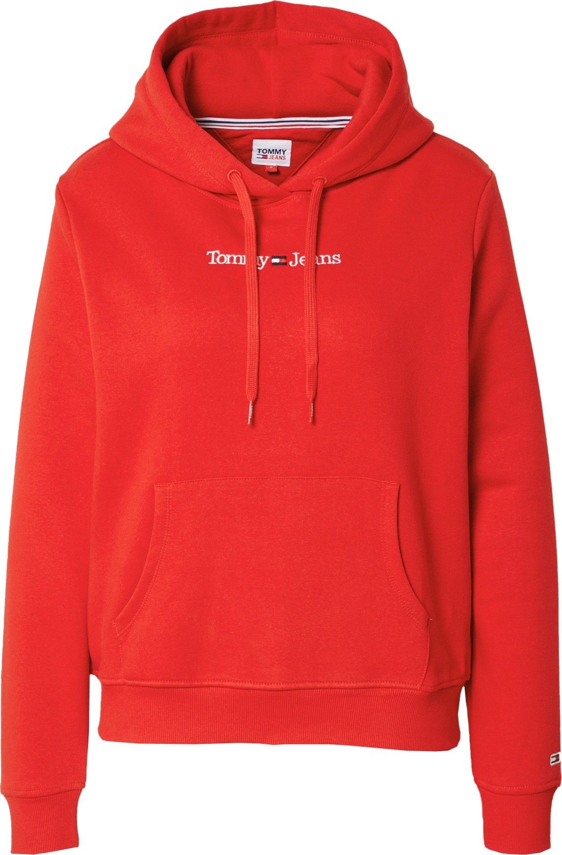 TOMMY HILFIGER Mikina 'SERIF' námořnická modř / červená / bílá
