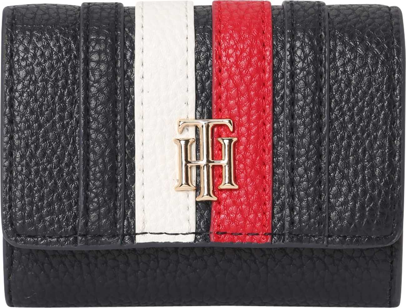 TOMMY HILFIGER Peněženka tmavě modrá / červená / bílá