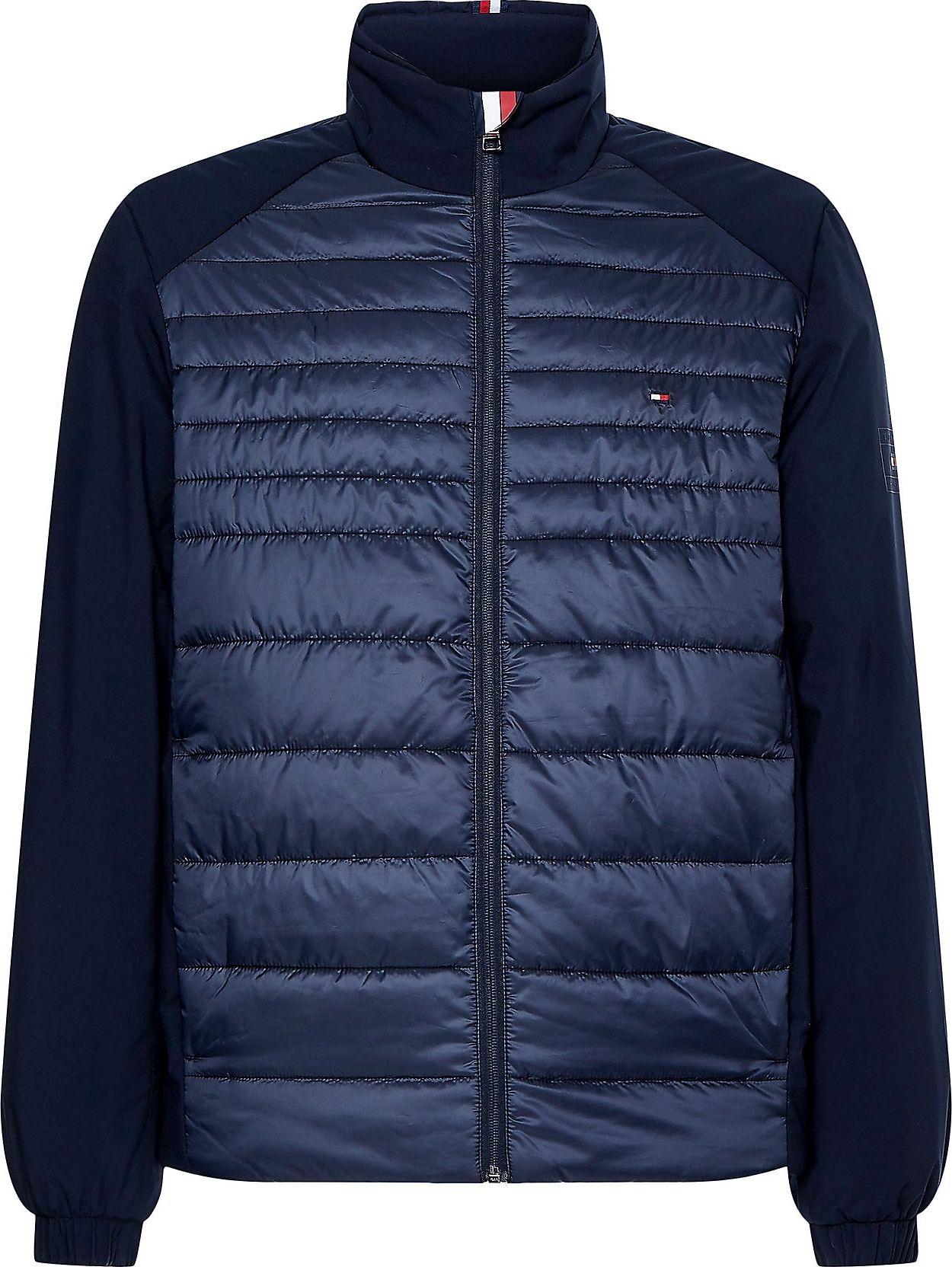 TOMMY HILFIGER Přechodná bunda námořnická modř / červená / bílá
