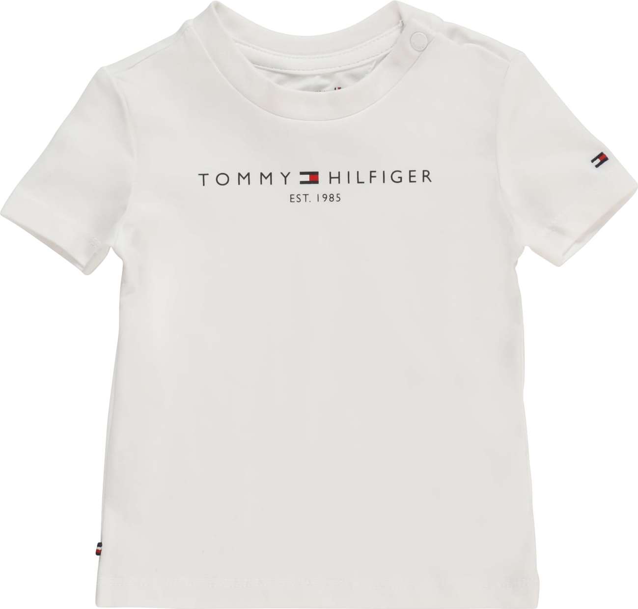 TOMMY HILFIGER Tričko námořnická modř / červená / bílá