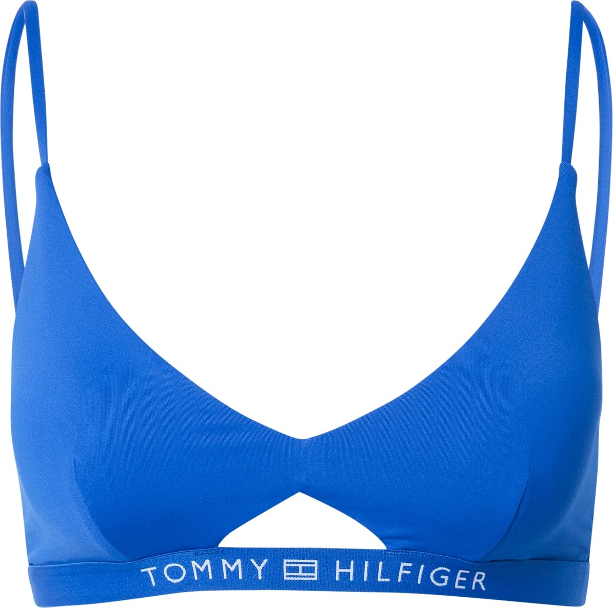 Tommy Hilfiger Underwear Horní díl plavek modrá / bílá