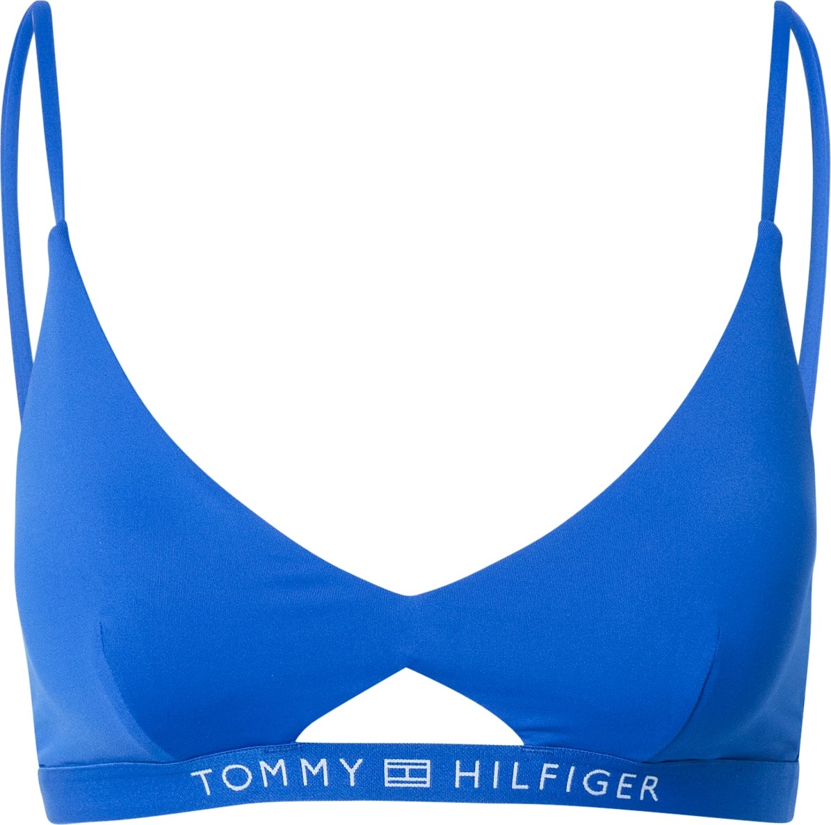 Tommy Hilfiger Underwear Horní díl plavek modrá / bílá