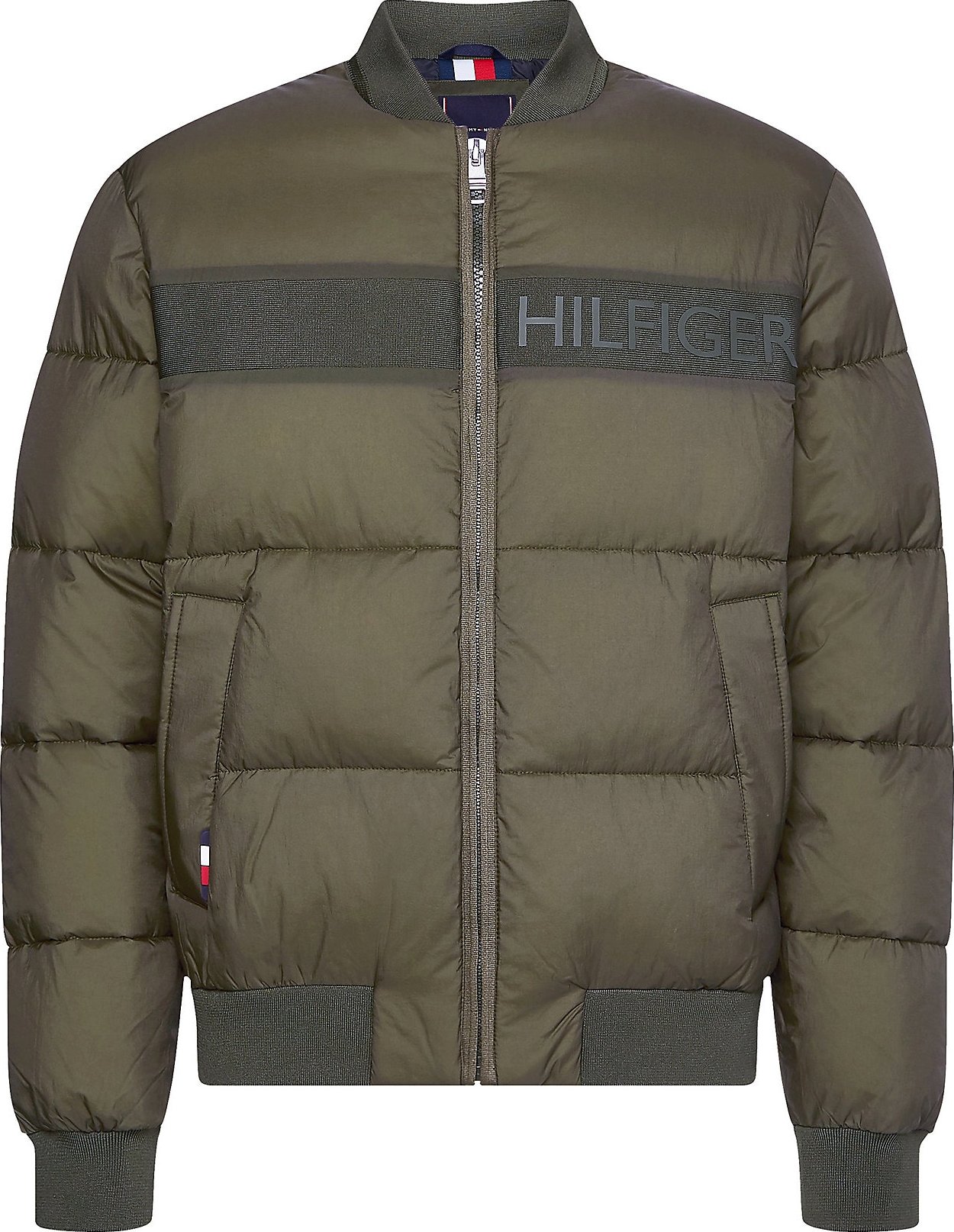 TOMMY HILFIGER Zimní bunda olivová