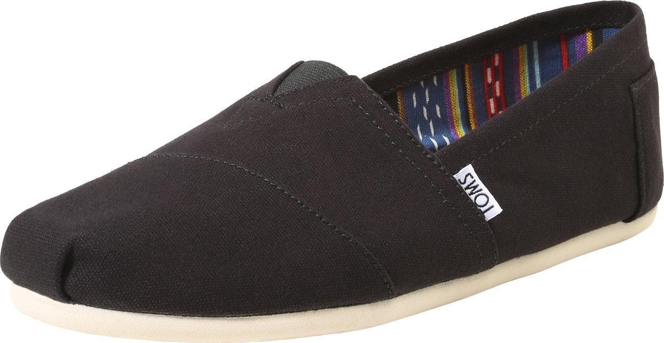 TOMS Espadrilky 'ALPARGATA' černá