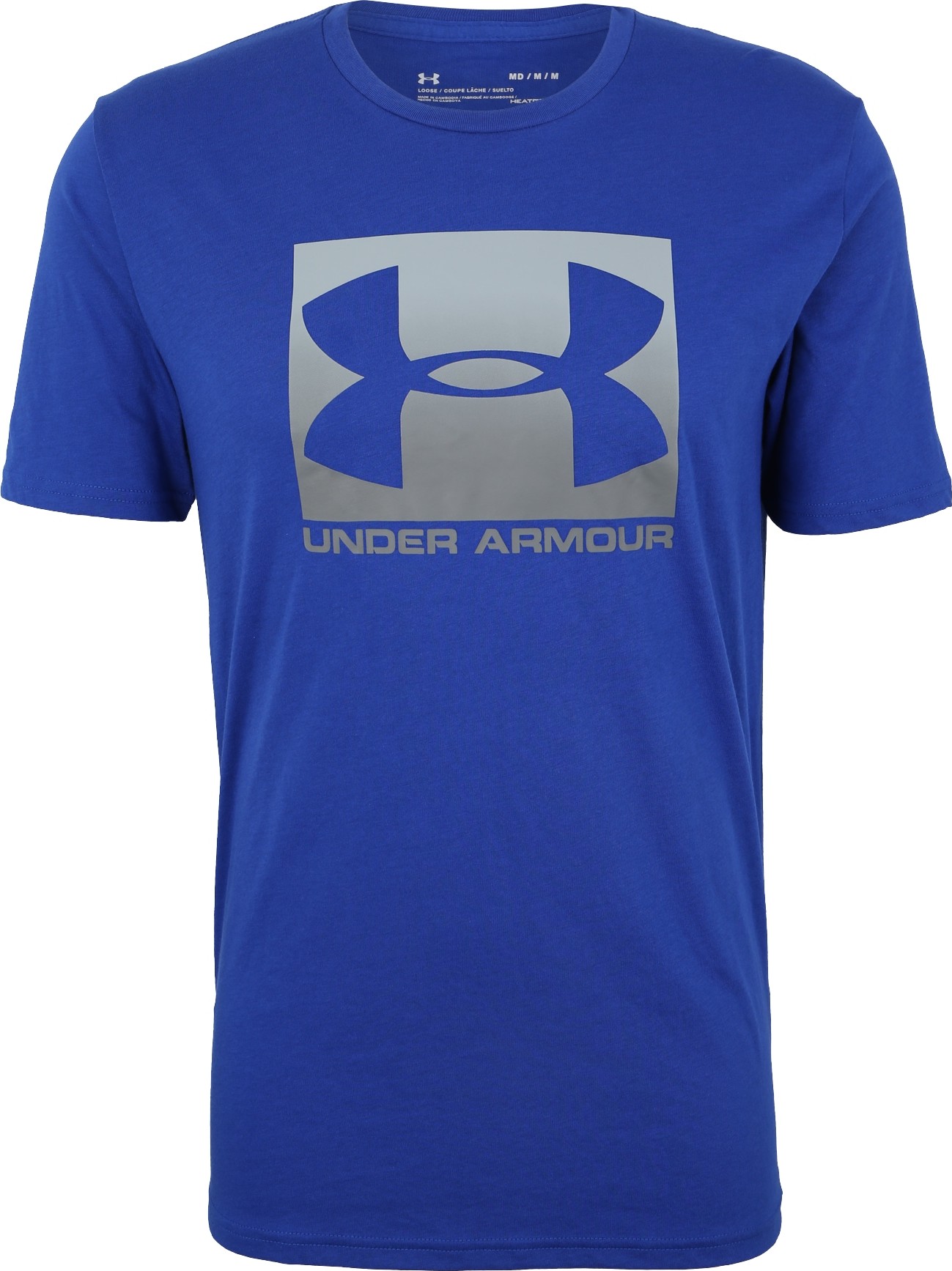 UNDER ARMOUR Funkční tričko modrá / světle šedá