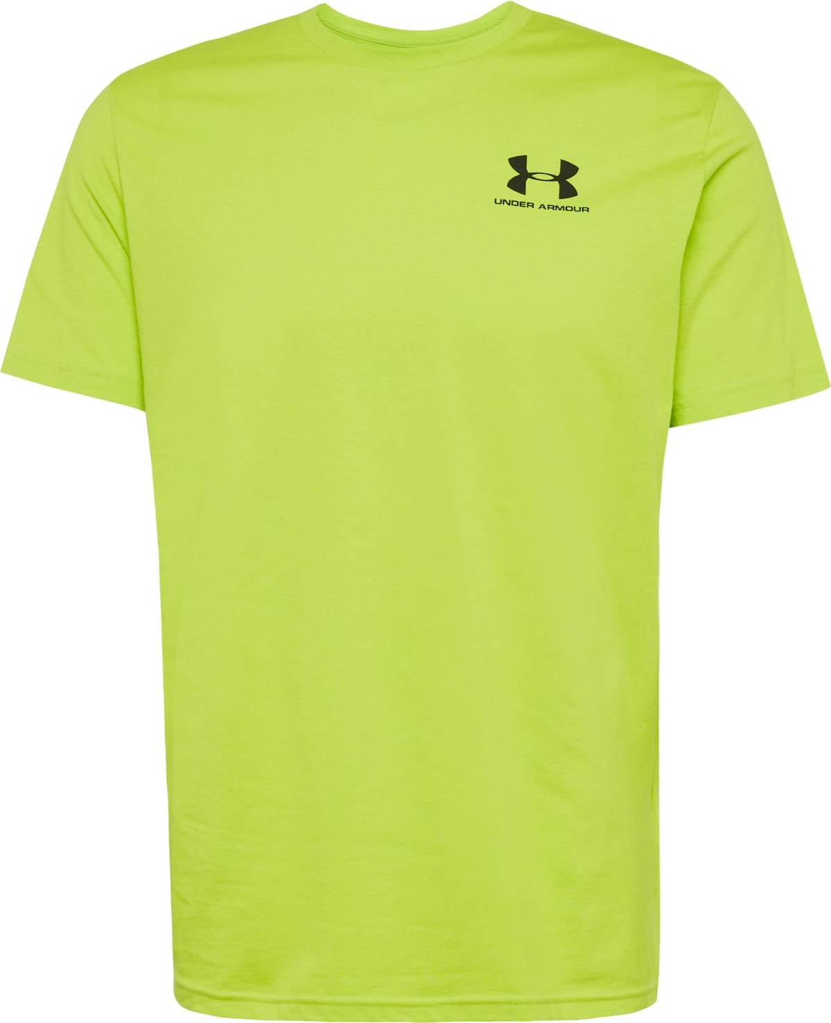 UNDER ARMOUR Funkční tričko rákos / černá