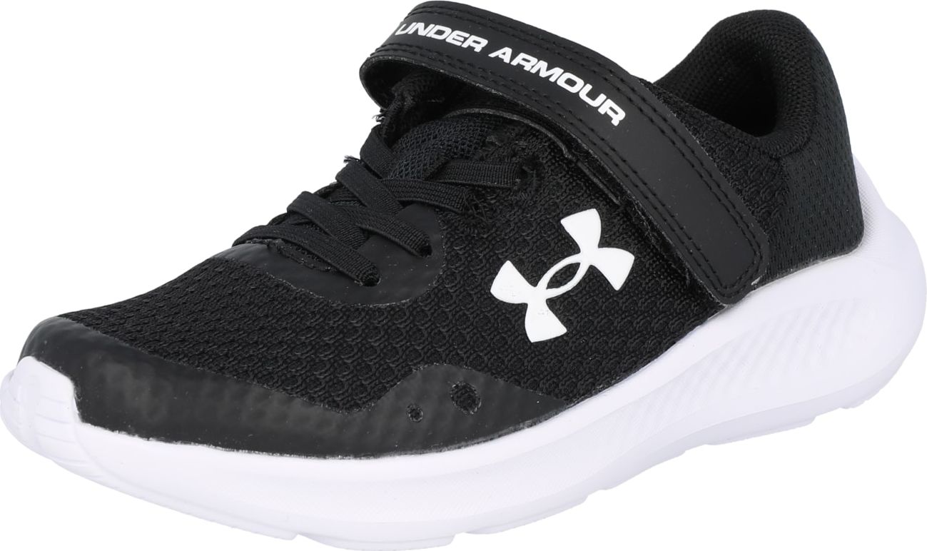 UNDER ARMOUR Sportovní boty 'Pursuit' černá / bílá
