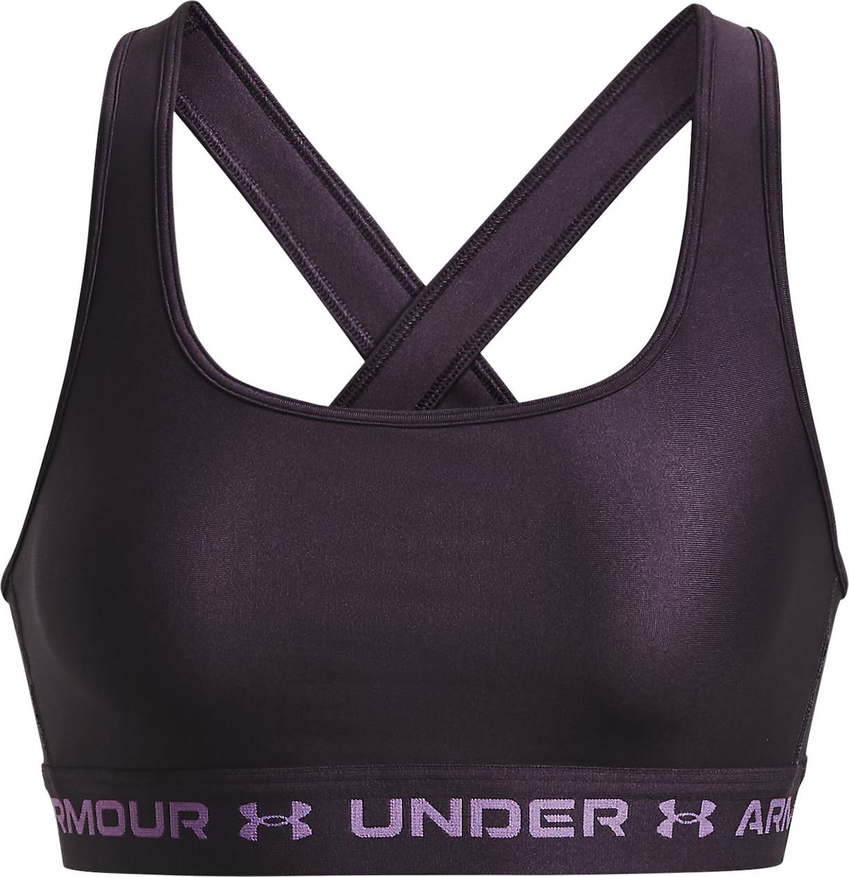 UNDER ARMOUR Sportovní podprsenka lilek / světle fialová