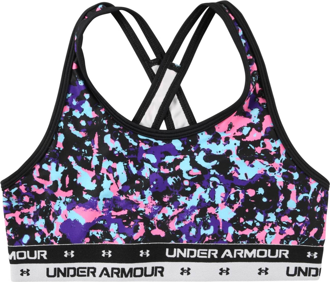 UNDER ARMOUR Sportovní spodní prádlo aqua modrá / tmavě fialová / pink / černá