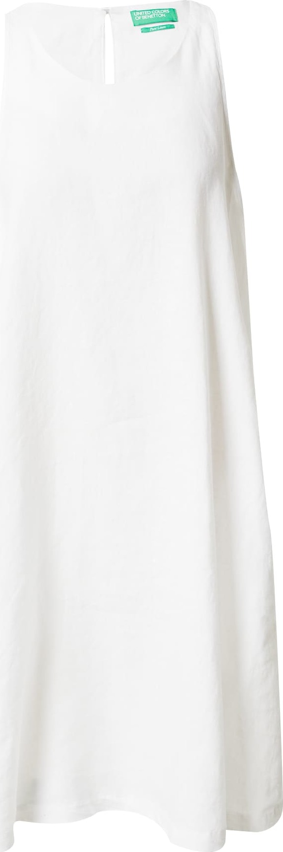 UNITED COLORS OF BENETTON Letní šaty bílá