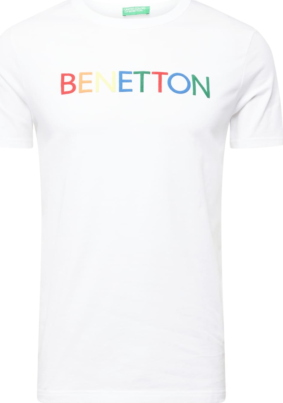 UNITED COLORS OF BENETTON Tričko modrá / zelená / červená / bílá