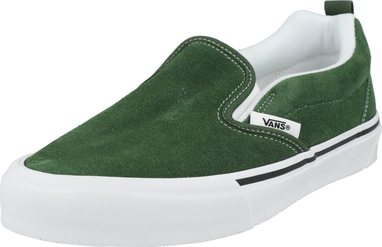 VANS Slip on boty 'Knu' trávově zelená / bílá
