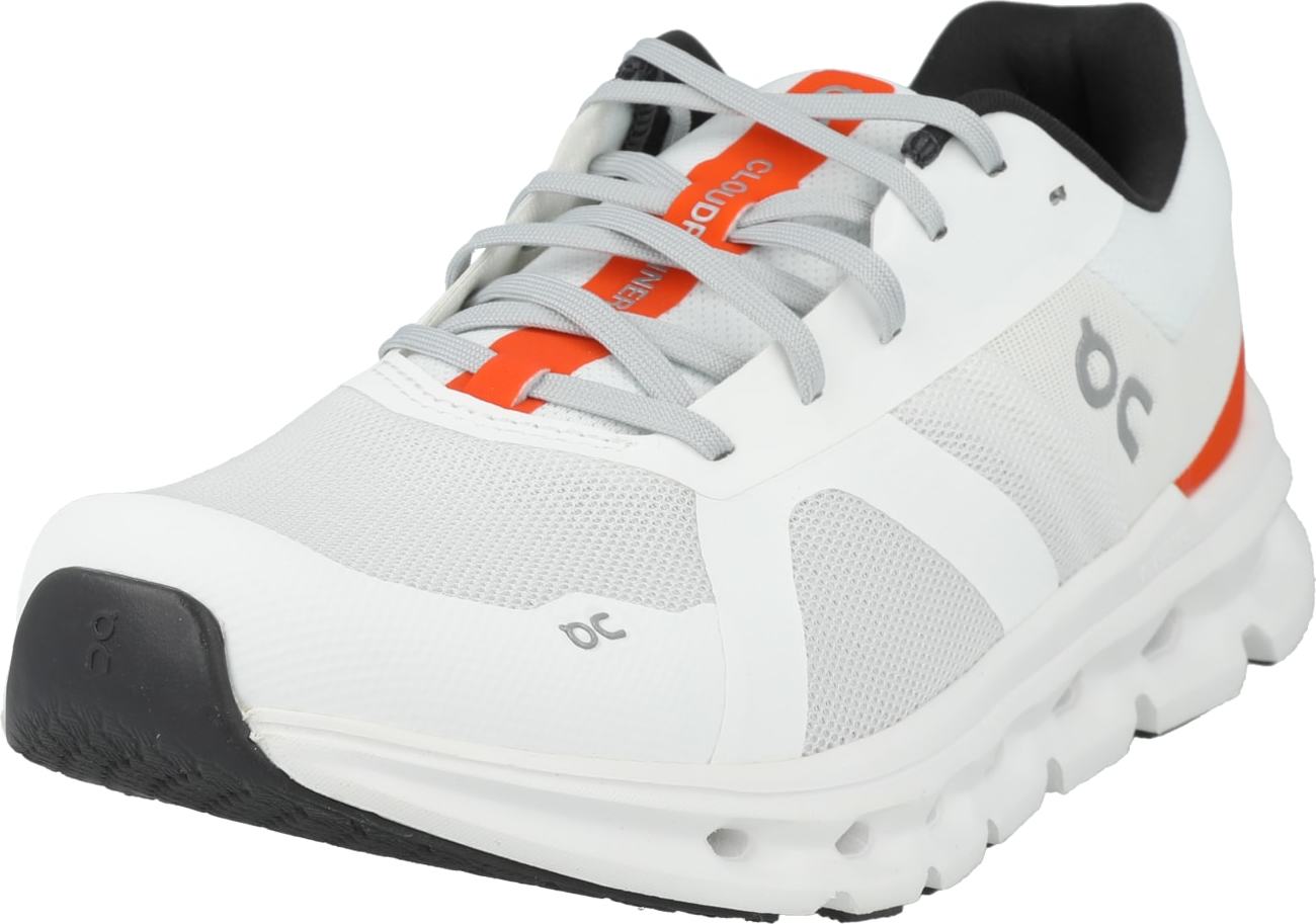 Běžecká obuv 'Cloudrunner' On šedá / oranžová / bílá