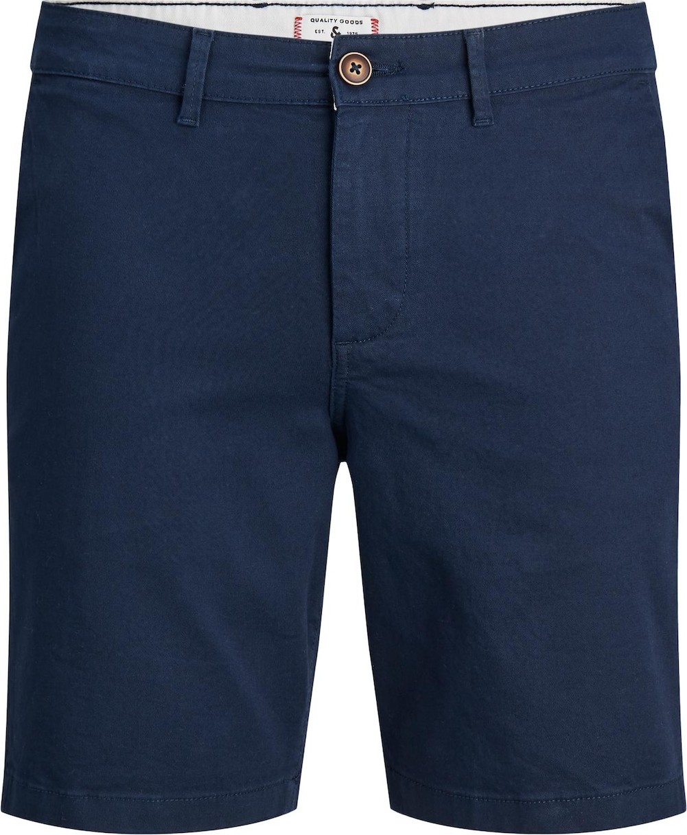 Chino kalhoty jack & jones námořnická modř