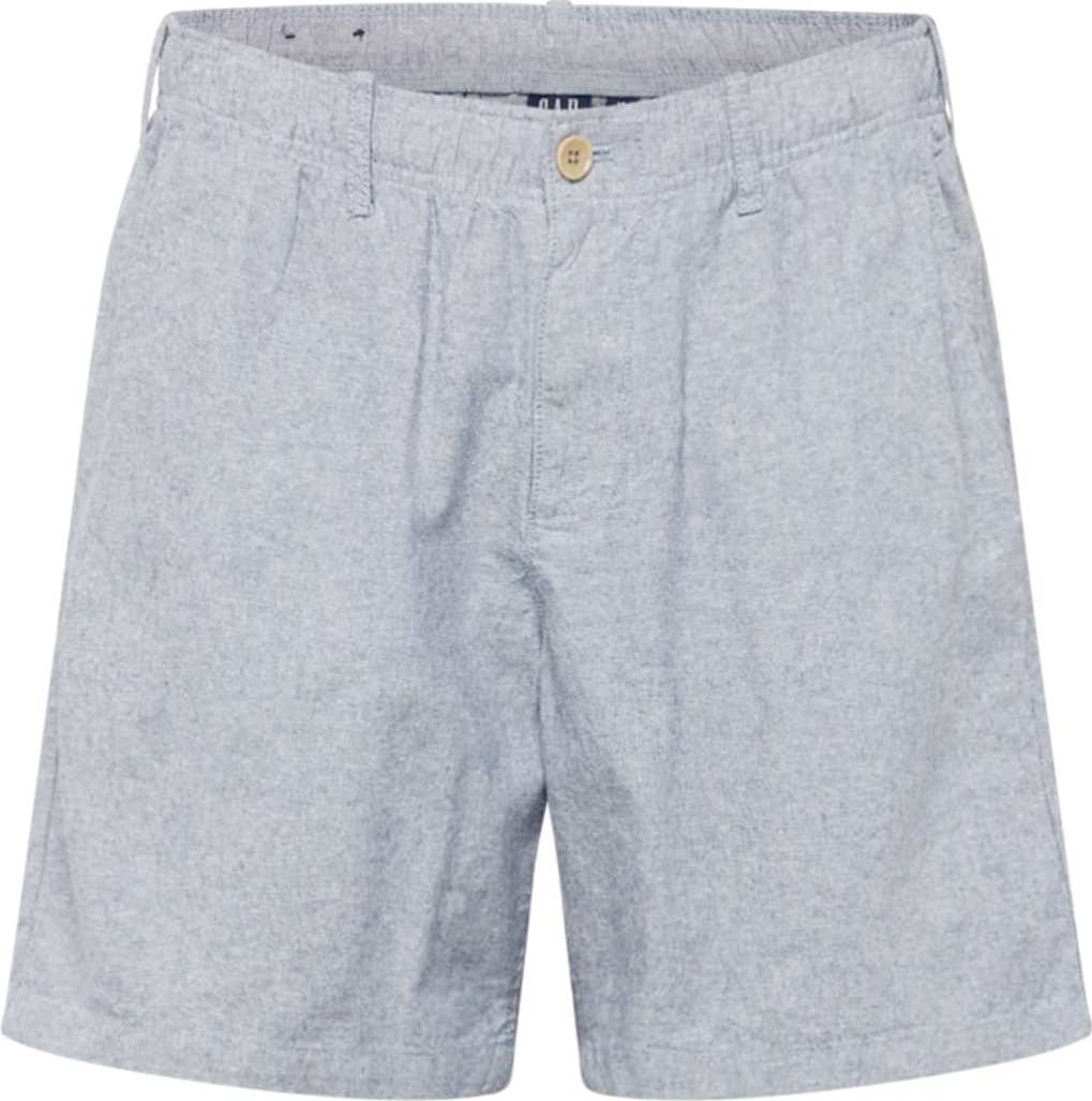 Chino kalhoty GAP chladná modrá / šedá
