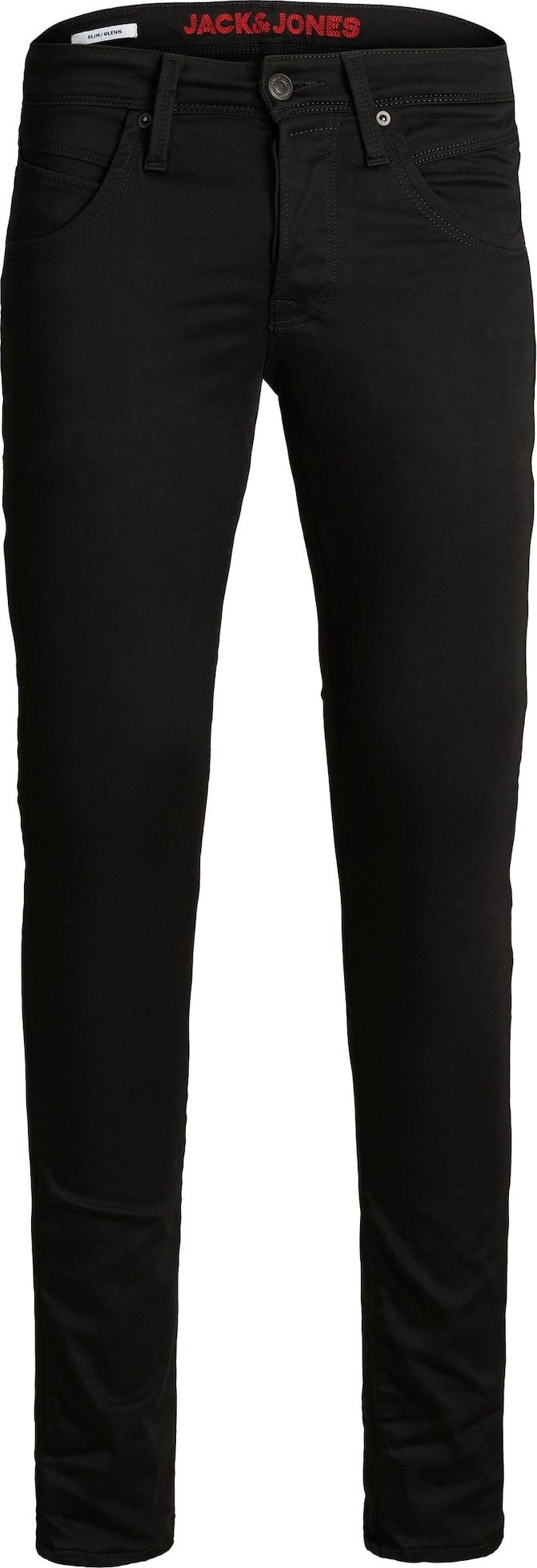 Džíny 'GLENN' jack & jones černá