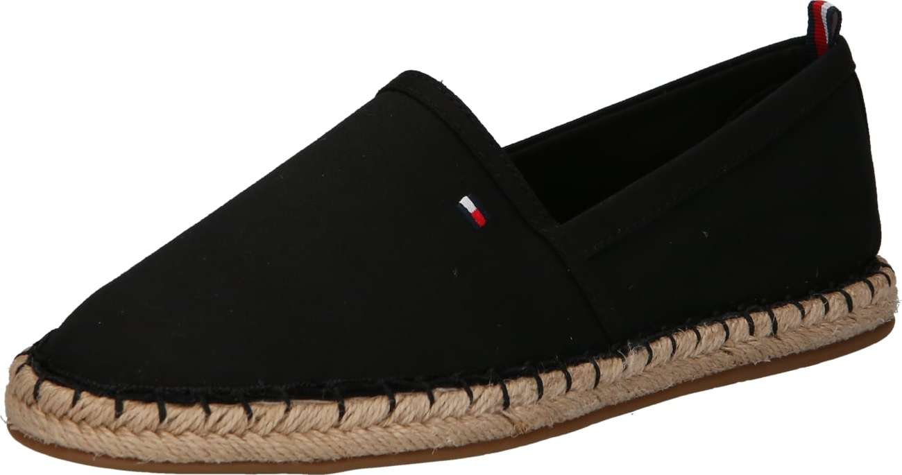 Espadrilky Tommy Hilfiger tmavě modrá / červená / černá / bílá