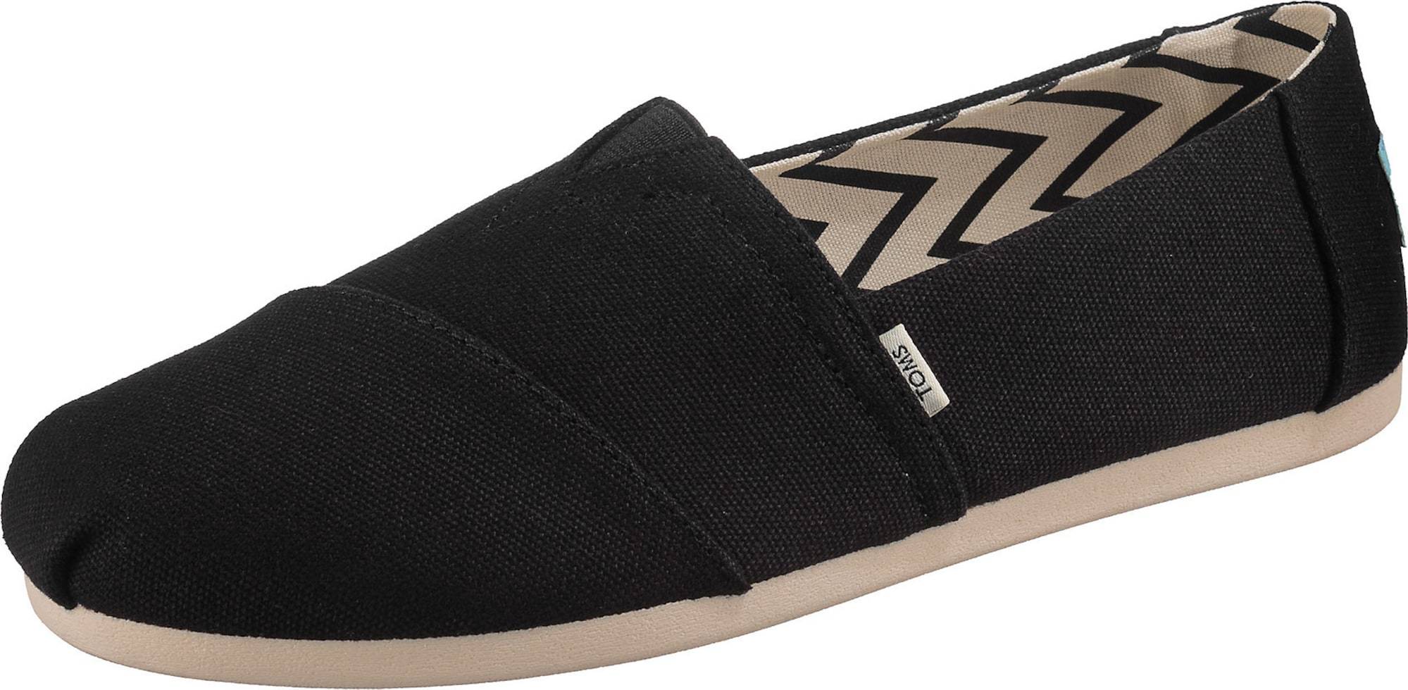 Espadrilky 'Alpargata' TOMS černá