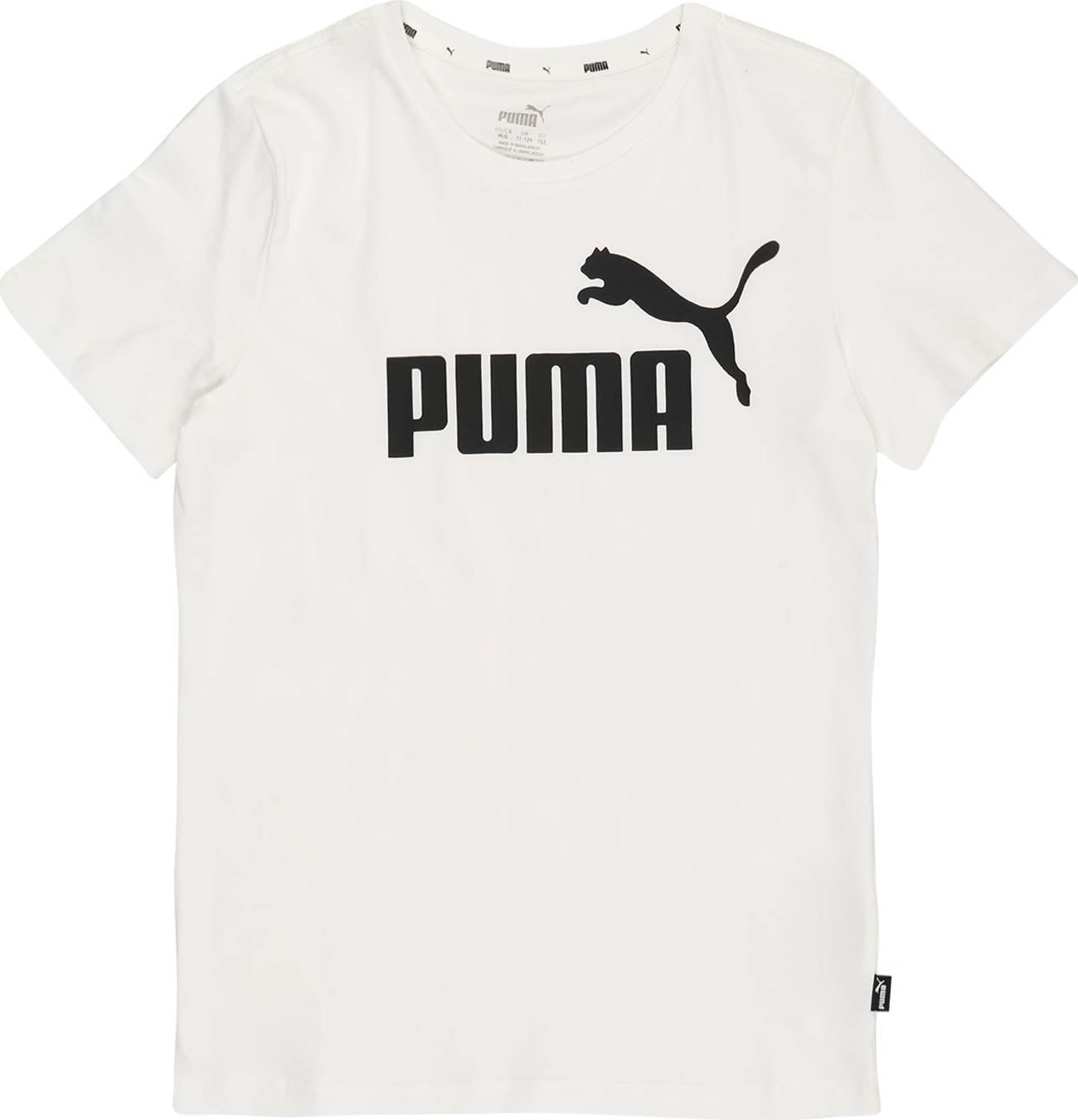 Funkční tričko Puma černá / bílá